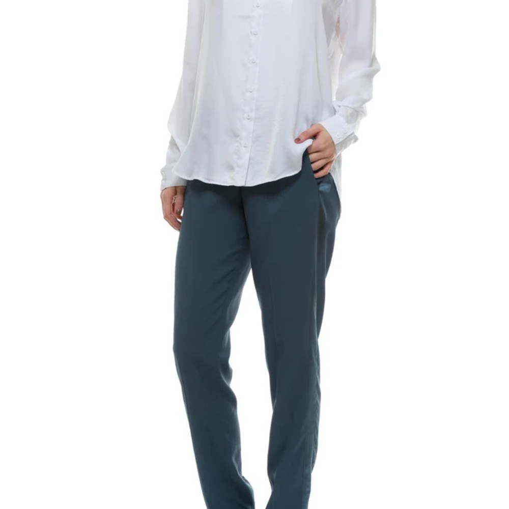Zadig & Voltaire Satin Detail trousers nwt